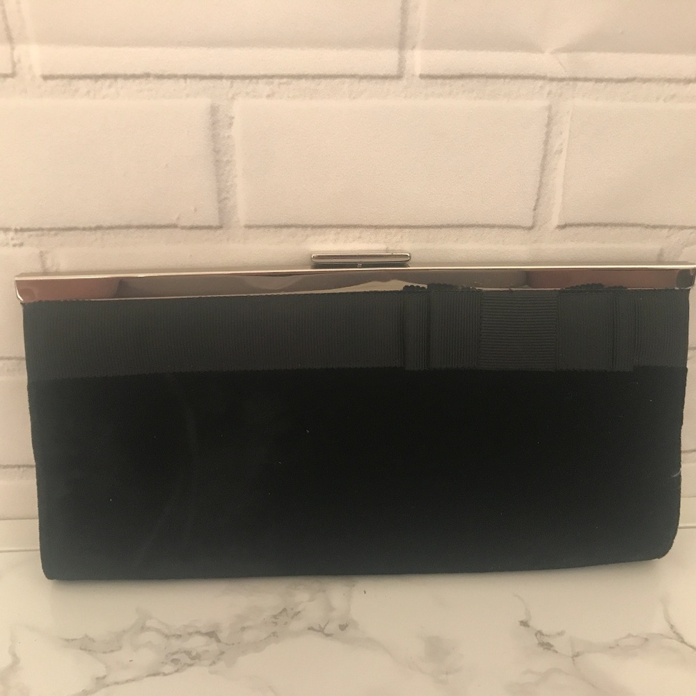 Banana Republic Velvet Clutch